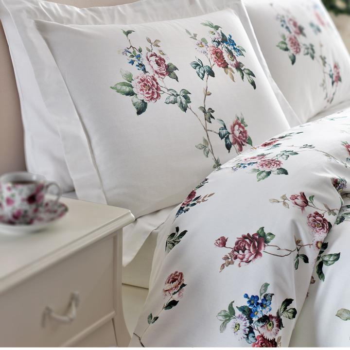 Постільна білизна Tivolyo Home сатин (Roseland, 160х220)